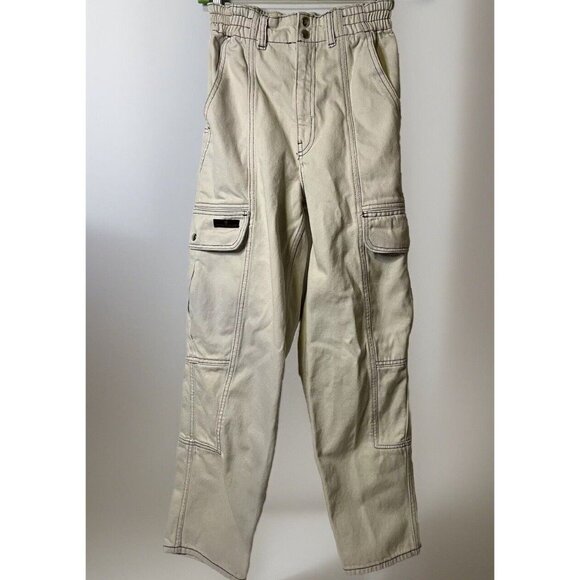BDG by Urban Outfitters Relaxed Skate Jean womens 27 Beige Baggy Y2K Pocket Jean - Picture 2 of 11